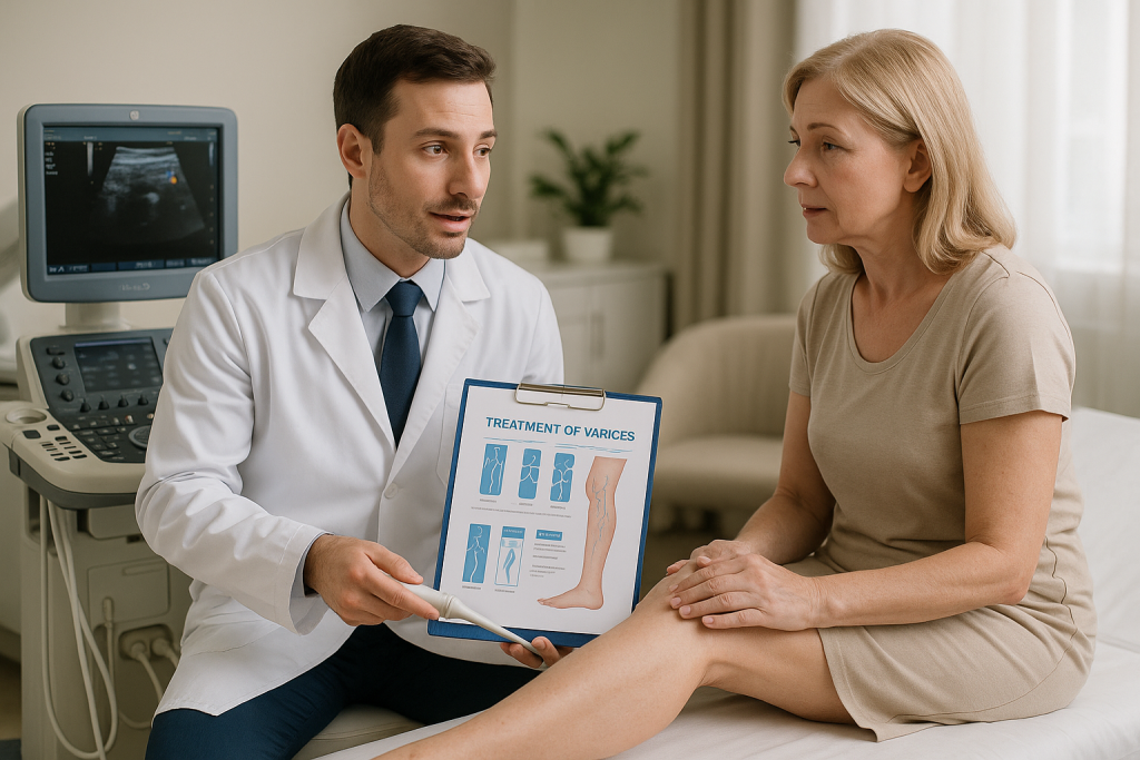 Tratamiento de varices y varículas